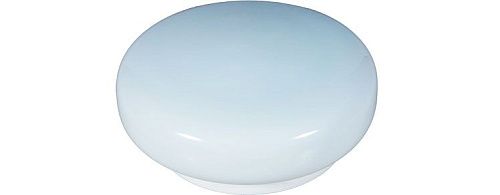 Светильник накаливания настенно-потолоч НПО-22 2х60Вт E27 Ø200мм IP20 (осн.Ø200мм полусфер ЛС670+плафон 10211) Владасвет