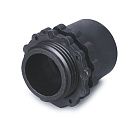 Вводная муфта для металлорукава 15мм пластиковая МВП Fortisflex 