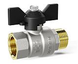 Кран шаровой 1 ВР/НР (ручка бабочка) LD Pride 11б27п1 LD 47.302.25 (007-8007) Кран шаровой 1 ВР/НР (ручка бабочка) LD Pride 11б27п1 LD 47.302.25 (007-8007)