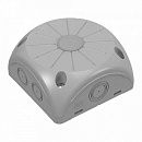 Коробка монтажная ОУ 100х100х50мм для видеокамер двухкомпонентная безгалогенная серая IP68 Промрукав