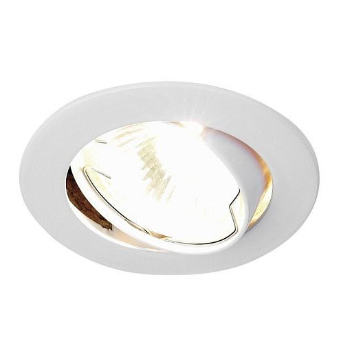 Светильник точечный поворотный 104S WH MR16 GU5.3 82х25мм Øотв.72мм (белый) IP20 белый Ambrella