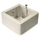 Коробка установочная ОУ 88х88х44мм подъемная рамка IP40 (белая) ТУСО Ruvinil