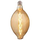 Лампа светодиодная 8Вт 2200К 620Лм 345х185мм E27 Filament ENIGMA-XL Horoz ЯНТАРНЫЙ (001-051-0008)