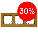 Рамка 3 поста (вишня) DELTA MIRO Siemens (5TG11031) УЦЕНКА Рамка 3 поста (вишня) DELTA MIRO Siemens (5TG11031) УЦЕНКА