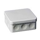 Коробка распаячная ОУ 104х104х40мм с крышкой 14 вводов IP55 (белая) Jussi (AP10) ABB
