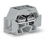 Клемма 4-проводная MINI с боковым подключением пружинная 2.5мм2 (серый) WAGO (261-331)