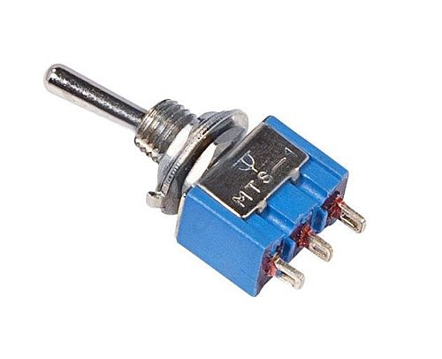Тумблер 250В 3А (3c) ON-ON 1п Micro (MTS-102) REXANT