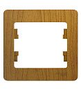 SE Рамка 1 постовая (дуб) (GLOSSA)