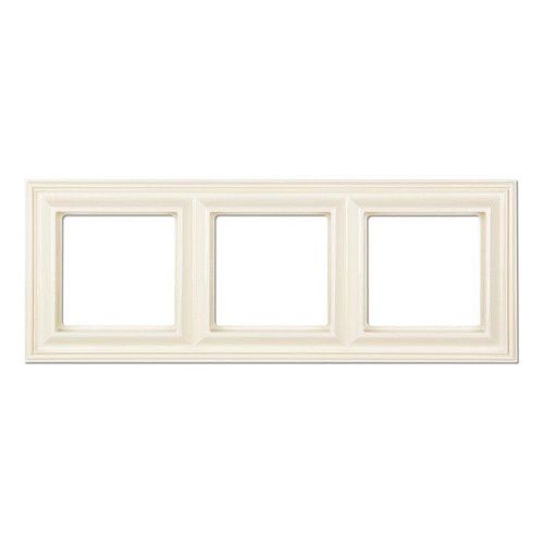 Рамка 3 поста (слоновая кость) ECO Profi DECO JUNG