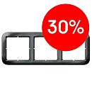 Рамка 3 поста (черный металлик) DELTA VITA Siemens (5TG1153) УЦЕНКА Рамка 3 поста (черный металлик) DELTA VITA Siemens (5TG1153) УЦЕНКА