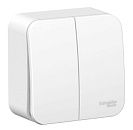 Выключатель ОУ 2кл с изолирующей пластиной (белый) BLANCA SE