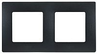 Рамка 2 поста (антрацит) Etika Legrand/Daccord/ИЭК (672582) Рамка 2 поста (антрацит) Etika Legrand/Daccord/ИЭК (672582)