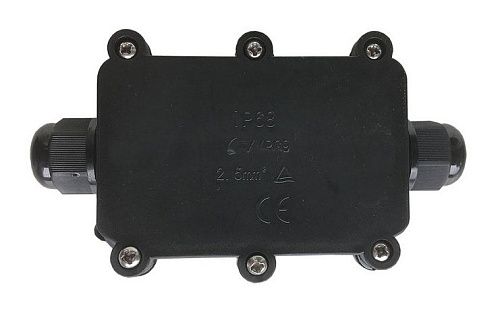 Коробка монтажная ОУ 80х51.8х30.8мм XY PG9 2 ввода 0.5-2.5мм2 с клеммами IP68 SINEYI