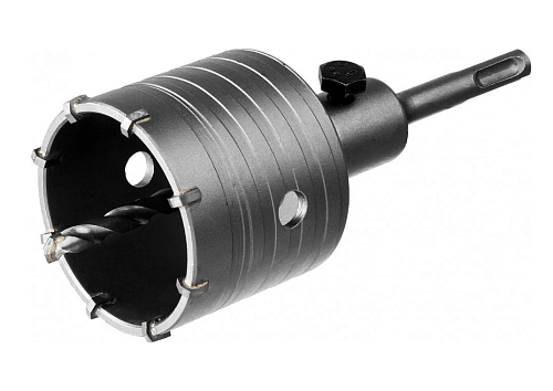 Коронка в сборе 68мм (хвостов.SDS+) СИБИН (29216-68)