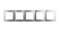Рамка 5 постов (алюминий) Эра12 ЭРА (12-5005-03)
