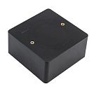 Коробка универсальная ОУ 85х85х42мм с крышкой IP40 (черная) ТУСО Ruvinil