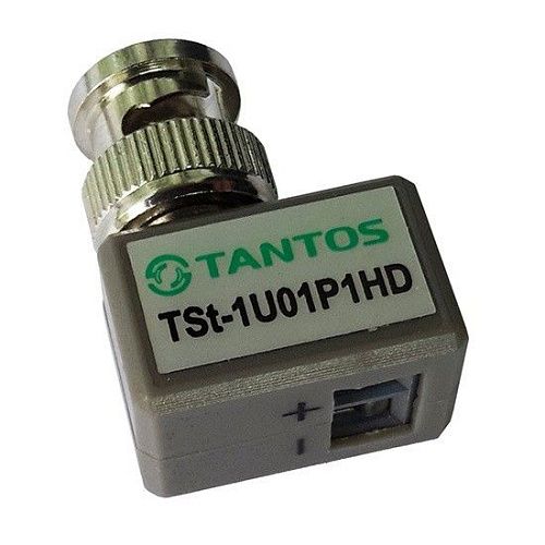 Трансивер видео 1канал BNC витая пара под винт; до 200м TANTOS TSt-1U01P1HD