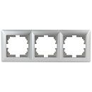 Рамка 3 поста (алюминий) Intro Solo ЭРА (4-503-03)