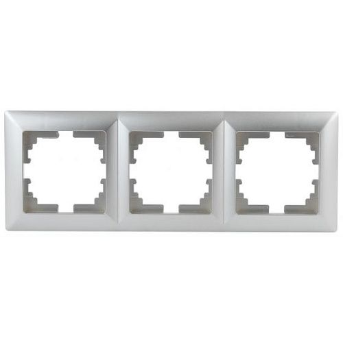 Рамка 3 поста (алюминий) Intro Solo ЭРА (4-503-03)