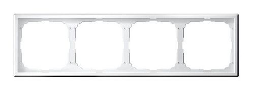 Рамка 4 поста универс. (белый) ARTGALLERY SE
