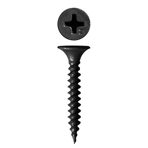 Саморез черный по ГК частый шаг 3.5х25  (200 шт) - коробка Tech-Krep 102129