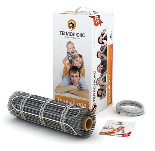 Комплект MINI МН 1420-9.5 нагревательный мат 1420Вт 9.5м2 одножильный Теплолюкс