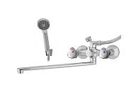 Смеситель ванна MELODIA Galant переключатель душа керамика дл. излив 330 мм MDV32141(Гарантия 7 лет)