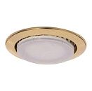 Светильник точечный неповоротный MONTANA 53 0 04 50Вт GX53 Ø105х28мм Øотв.85мм IP20 R75 ITALMAC золото