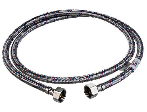 Подводка для воды 1/2" 150см в/в (нержавеющая сталь) TР-сантехника (26567/01.00-150)