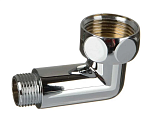 Уголок 1х3/4 вн/нар для полотенцесушителя с отражателем (пара) (01513) TERMA