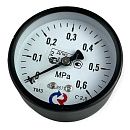 Манометр аксиальный 63мм 0-6 бар ТМ-310Т.00  1/4" РОСМА
