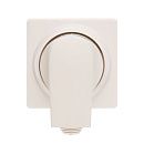 Комплект: Розетка 32А с/з со шторками+вилка 32А с боковым вводом (белый) Quteo Legrand (782222)