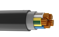 Кабель силовой ВВГнг(А)-LS 5х1.5 Кабэкс (ГОСТ)