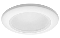 Светильник точечный неповоротный CORATO 51 0 01 50Вт GU5.3 Ø85х10мм Øотв.65мм IP54 ITALMAC белый сталь