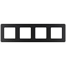 Рамка 4 поста (антрацит) INSPIRIA Legrand/Daccord (673963) 