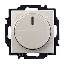 Светорегулятор поворотный 60-400Вт 2251 UCGL-92 (слоновая кость) Basic 55 ABB