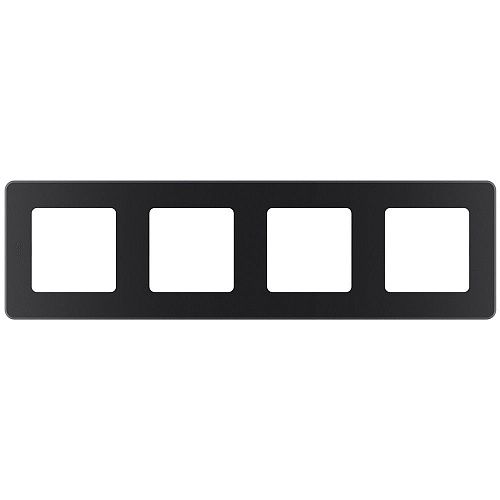 Рамка 4 поста (антрацит) INSPIRIA Legrand/Daccord (673963) 