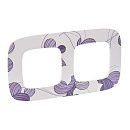 Рамка 2 поста (флора) Valena Allure Legrand (754362) Рамка 2 поста (флора) Valena Allure Legrand (754362)