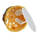 Коробка распределительная ОУ для гипсокартона 104х55мм с крышкой IP30 (желтая) KO 97/LD (NA) KOPOS 8595568932594