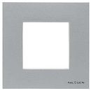 Рамка 1 пост 2-модульная N2271 PL (серебристый) Zenit ABB Рамка 1 пост 2-модульная N2271 PL (серебристый) Zenit ABB