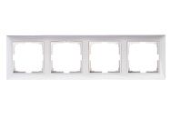 Рамка 4 поста 2514-94 (альпийский белый) Basic 55 ABB (1725-0-1482)