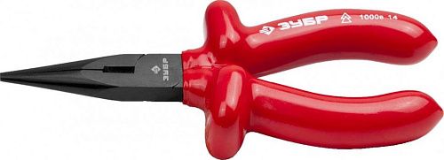 Тонкогубцы диэлектрические комбинированные 160мм до 1000В ЭЛЕКТРИК ЗУБР