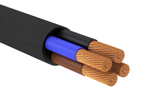 Кабель силовой КГтп-ХЛ 4х1.5 Калужский кабельный завод (ККЗ) (ГОСТ)
