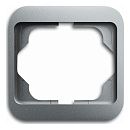 BJE Рамка 1 пост (титан) Alpha Exlusive АВВ BJE Рамка 1 пост (титан) Alpha Exlusive АВВ