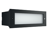 Светильник люминис. садово-парковый встр. в стену к NBR 41 F113 13Вт G24d-1 91х115х253мм IP65 Световые технологии черный Светильник люминис. садово-парковый встр. в стену к NBR 41 F113 13Вт G24d-1 91х115х253мм IP65 Световые технологии черный