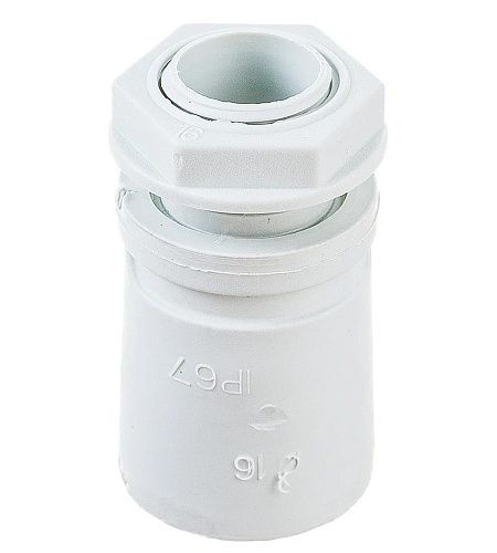 Муфта труба-коробка IP67 16мм М16х1.5 (уп.2шт) DKC