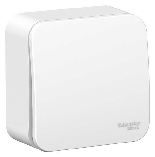 Выключатель ОУ 1кл с изолирующей пластиной (белый) BLANCA SE