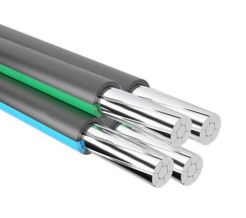 Провод самонесущий изолированный СИП 4 4х25.0 Кирскабель (ГОСТ)