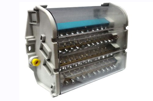 Распределительный блок на DIN-рейку 4п 160А РБ-160 (4 шины 2x9+2x8+7x7+1x12) TDM