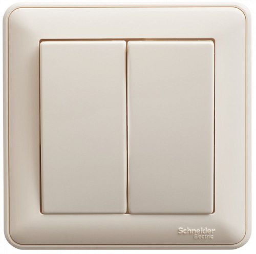 Выключатель СУ 2кл в сборе (слоновая кость) W59 (VS516-252-28) SE